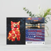 ピザ猫の宇宙 招待状 (スタンド正面)