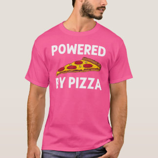 ピザ男性へ女子イタリアンフードピザペローニ Tシャツ