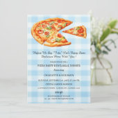 ピザ素朴結婚のリハーサル 招待状 (スタンド正面)