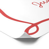 ピザ素朴&ワインブライダルシャワー ポスター (角)