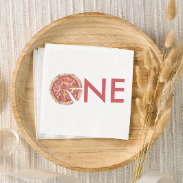 ピザ誕生日 スタンダードランチョンナプキン