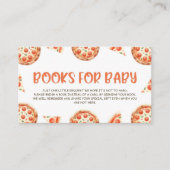 ピザ赤ちゃんシャワーベビー エンクロージャーカード (正面)