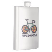 ピザ走の自転車 フラスク (右)