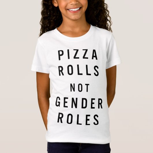 ピザ転ががジェンダーではない役割LGBT-Q同盟プライドEqu Tシャツ (正面)