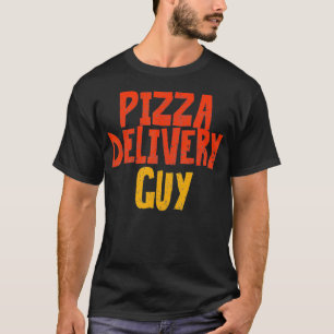 ピザ配達ガイおもしろい最後の分ハロウィーンCos Tシャツ