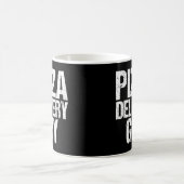 ピザ配達ガイイタリアングルメパンの衣装 コーヒーマグカップ (中央)