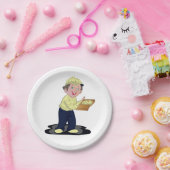 ピザ配達ボーイフード紙プレート ペーパープレート (パーティー)