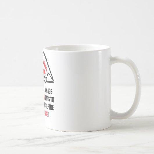 ピザ配達 コーヒーマグカップ (右)