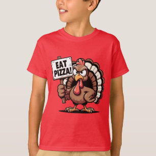 ピザ食べトルコTシャツ Tシャツ