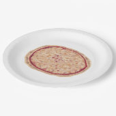 ピザ食品をテーマにした絵を描紙プレート ペーパープレート (アングル)
