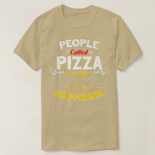 ピザ1095 Tシャツ (デザイン正面)