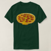 ピザ1186 Tシャツ (デザイン正面)