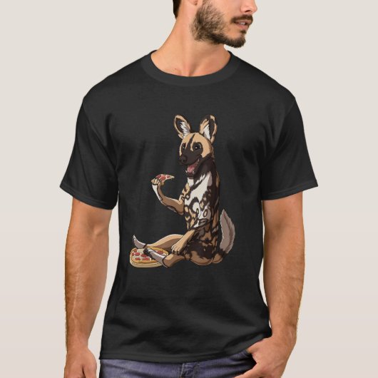 ピザ アフリカニシキヘイ Tシャツ (正面)