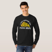 ピザ イタリア料理 6 Tシャツ (正面フル)