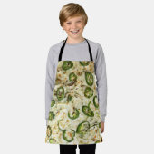 ピザ エプロン (着用した状態)