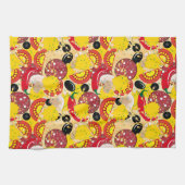 ピザ キッチンタオル (横)