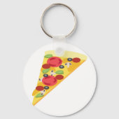ピザ キーホルダー (裏面)