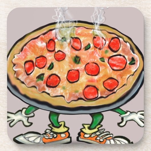 ピザ コースター (正面)