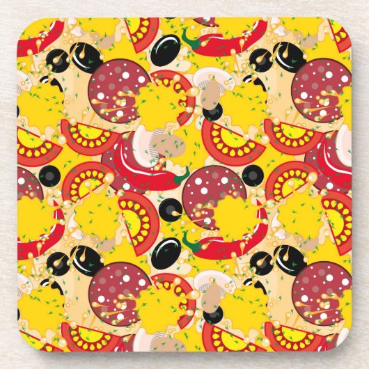 ピザ コースター (正面)