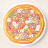 ピザ コースター (正面)