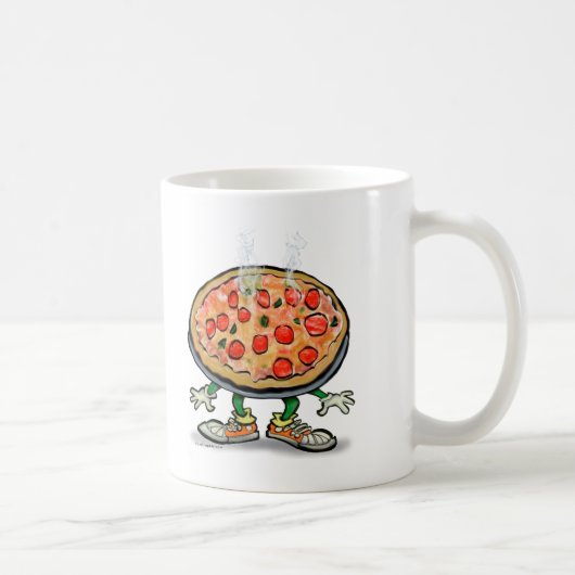 ピザ コーヒーマグカップ (右)