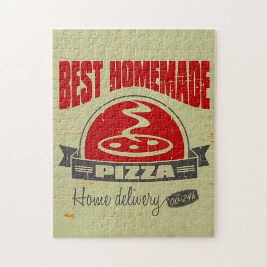 ピザ ジグソーパズル (縦)