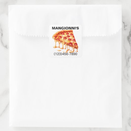 ピザ スクエアシール (バッグ)