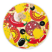 ピザ セラミックノブ (正面)