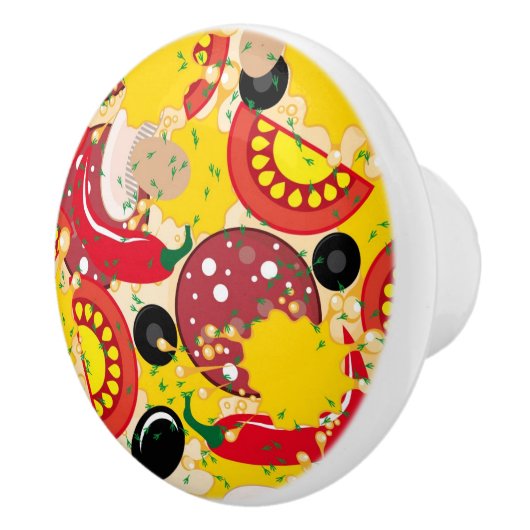 ピザ セラミックノブ (右)