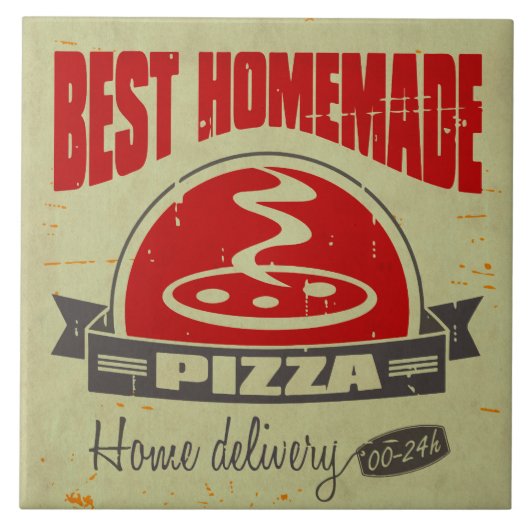 ピザ タイル (正面)