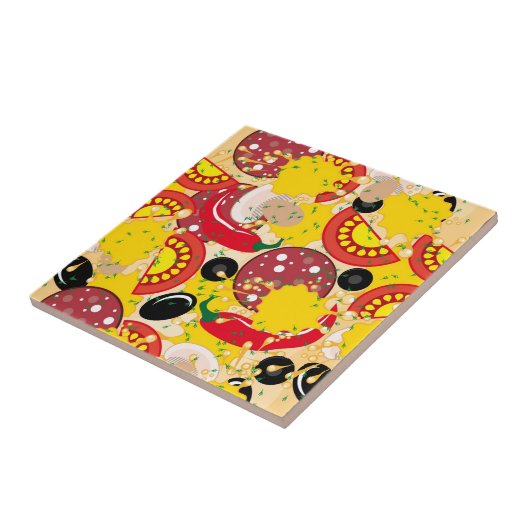 ピザ タイル (側面)