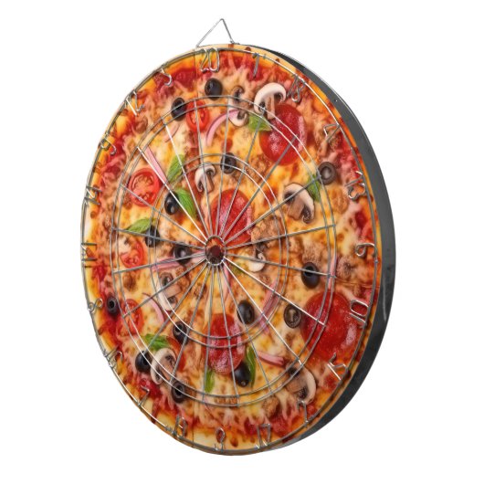 ピザ ダーツボード (正面右)