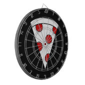 ピザ ダーツボード (正面左)