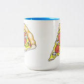 ピザ ツートーンマグカップ (中央)