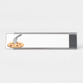 ピザ デスクネームプレート (正面)