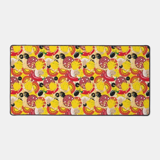 ピザ デスクマット (正面)