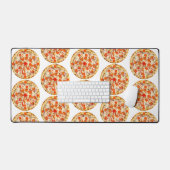 ピザ デスクマット (キーボード&マウス)