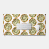 ピザ デスクマット (キーボード&マウス)