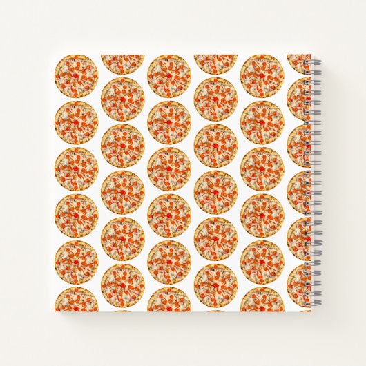 ピザ ノートブック (裏面)