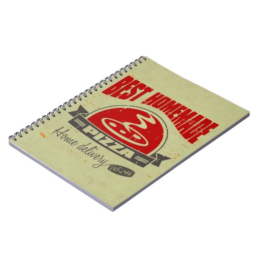 ピザ ノートブック (左側)