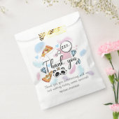 ピザ＆パジャマ パーソナライズド スリンバーティー フェイバーバッグ (封をした状態)