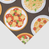 ピザ、パスタ、おいしい食べイタリアン物 薄葉紙 (詳細)