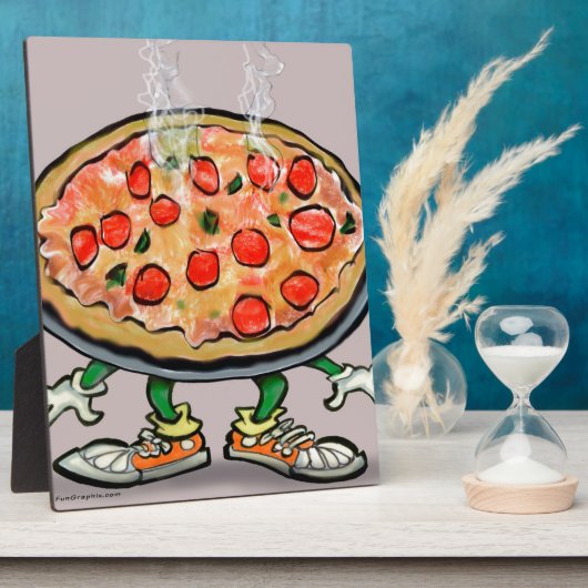 ピザ フォトプラーク (側面)