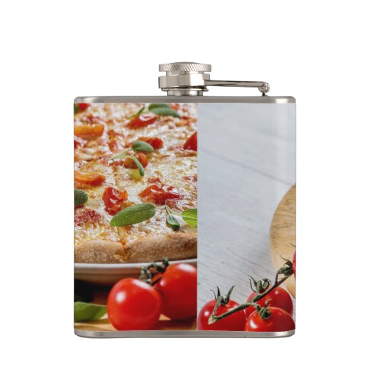 ピザ フラスク (裏面)