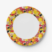 ピザ ペーパープレート (正面)