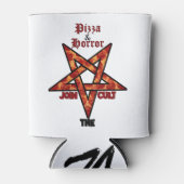 ピザ&ホラーカルト 缶クーラー (正面)