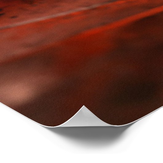 ピザ ポスター (角)