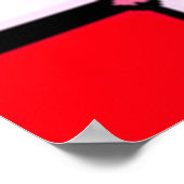 ピザ ポスター (角)