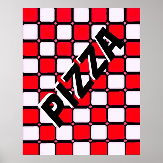 ピザ ポスター (正面)