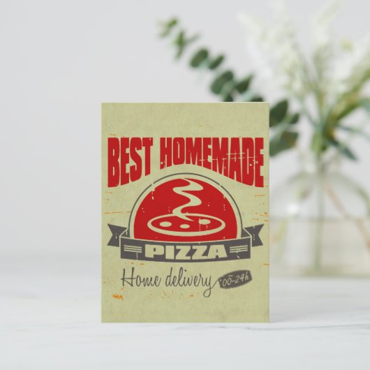 ピザ ポストカード (スタンド正面)